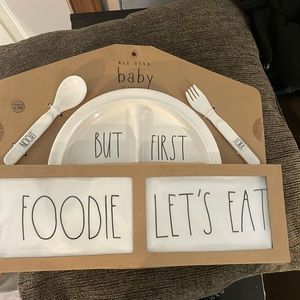 Rae Dunn Baby 5 piece set - 6-9 months